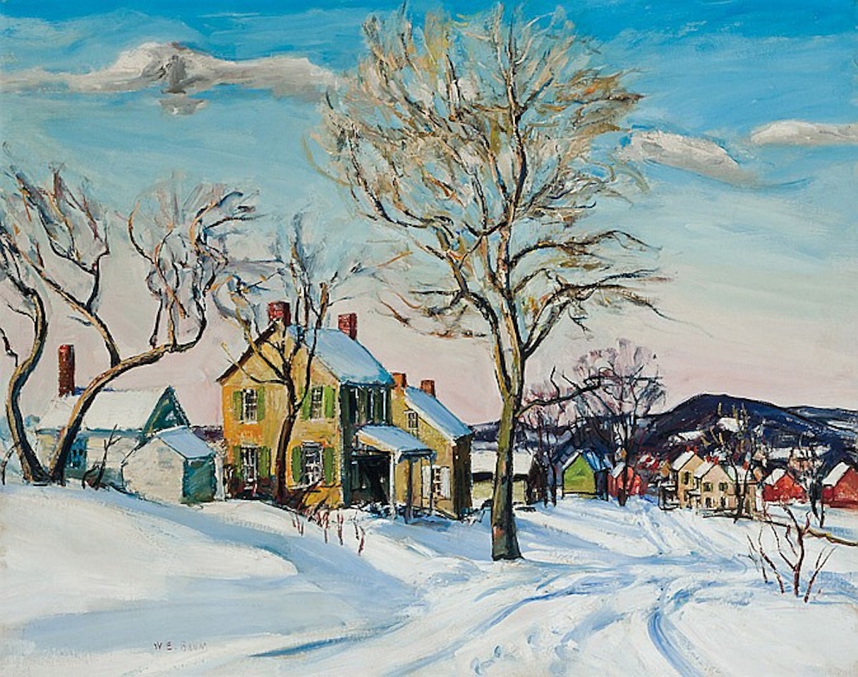 "Winter Sunlight" by Walter Emerson Baum