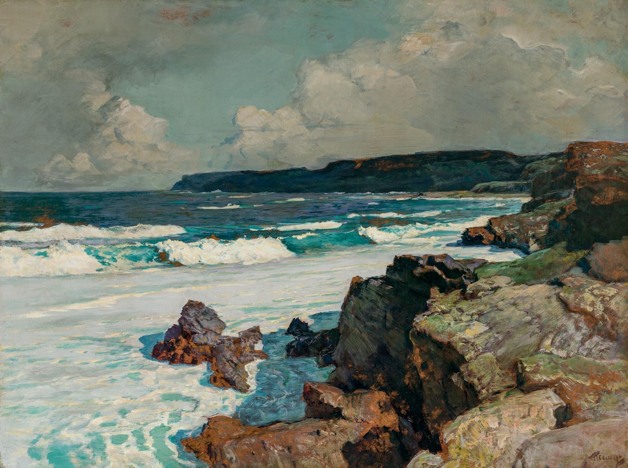 "The Cove" by Frederick Judd Waugh