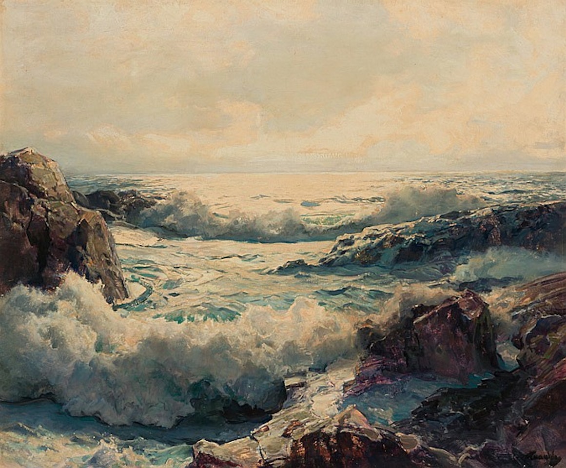 "Ingress Of The Tides" by Frederick Judd Waugh