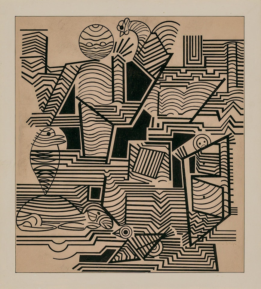 "Zurr" by Victor Vasarely