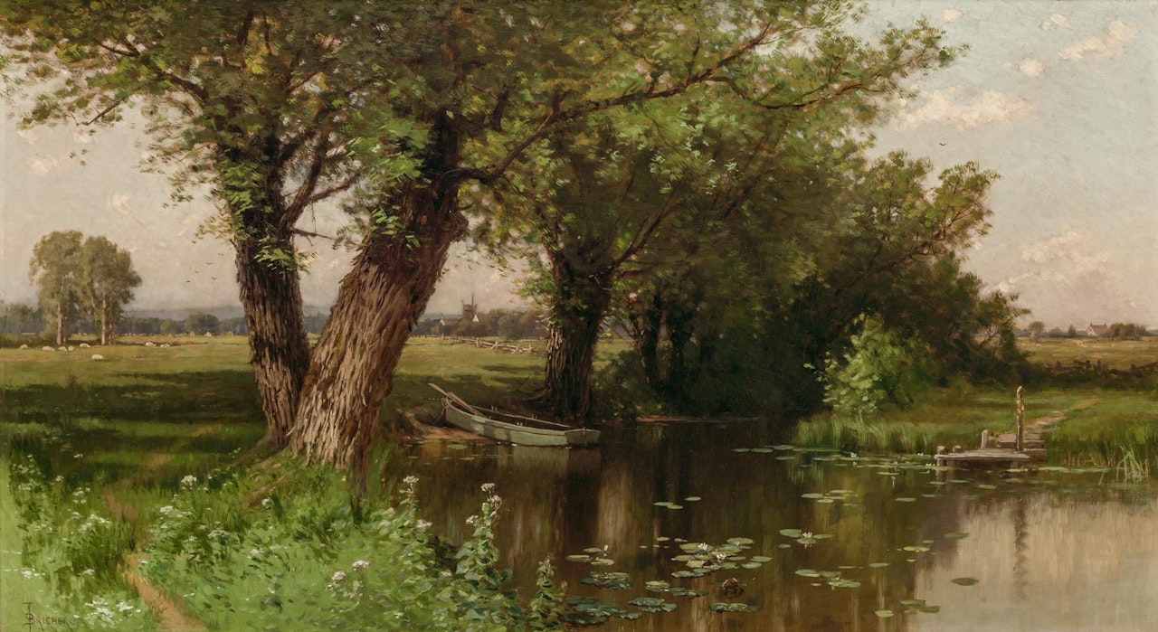 Summer Pond, Southampton by Alfred Thompson Bricher