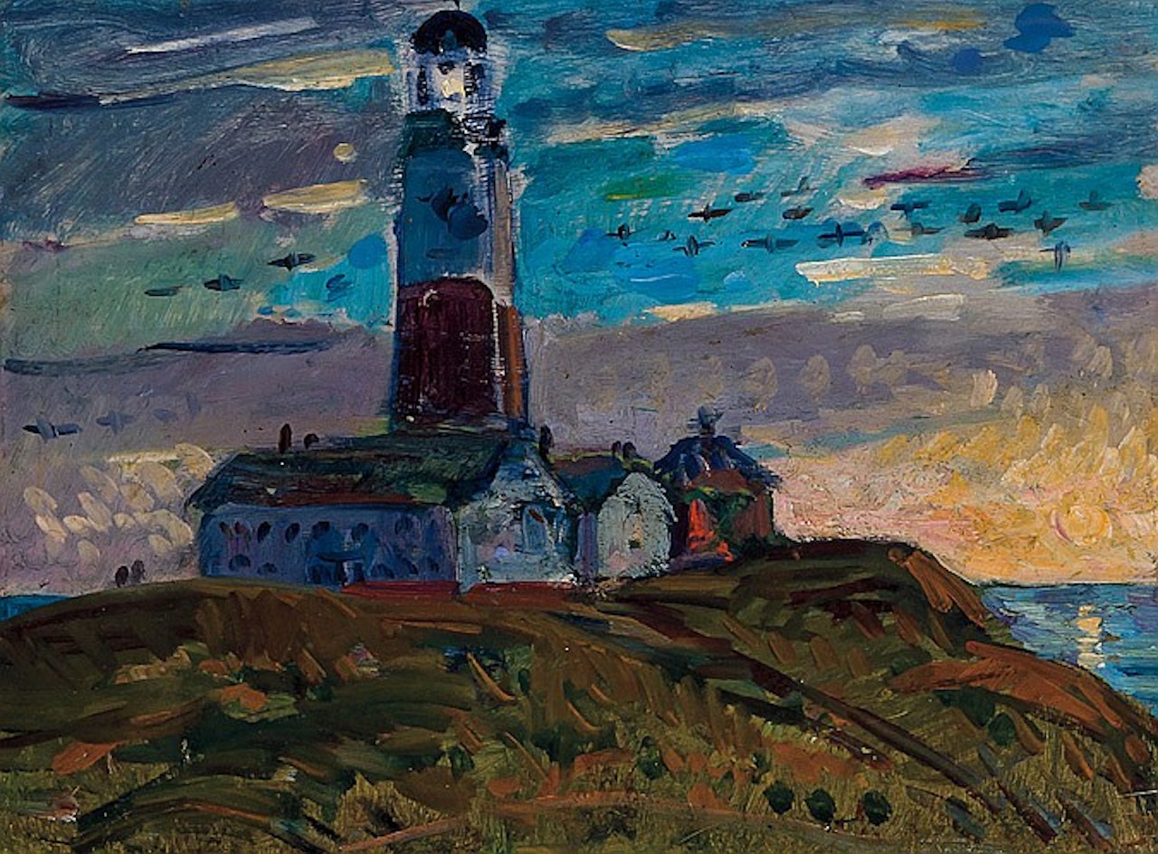 "Montauk Point Light" by Gifford Beal