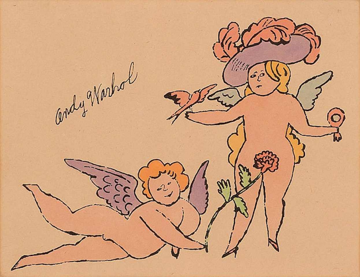 "Putti" by Andy Warhol