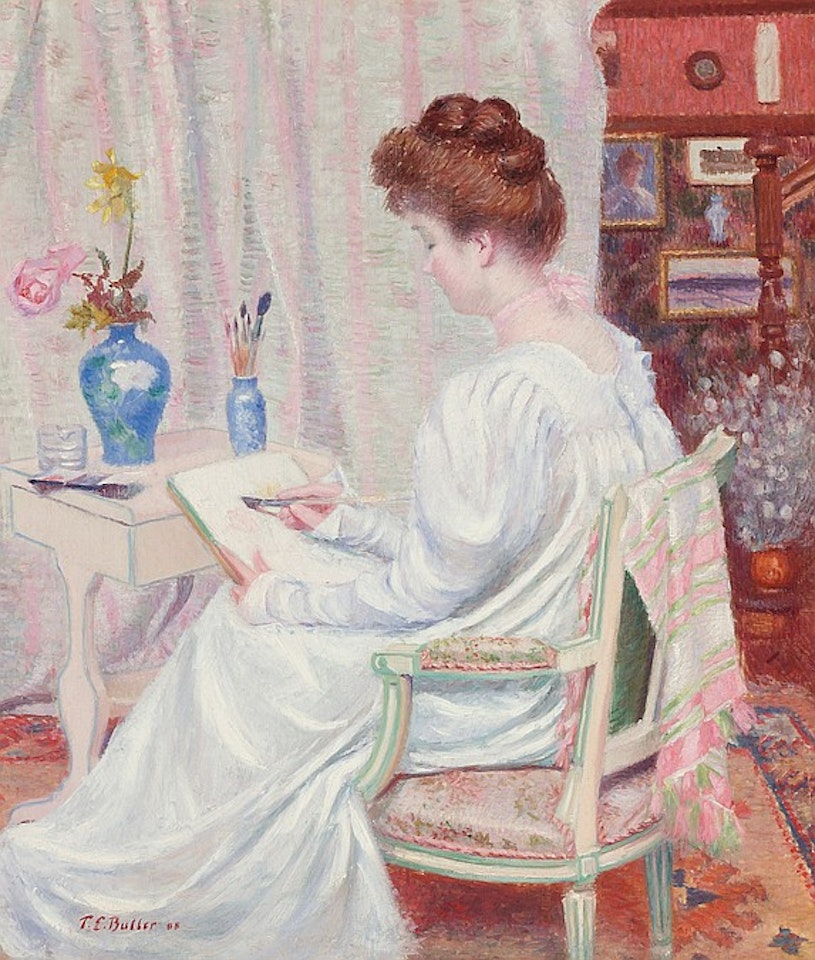 Artistic Reverie by Theodore Earl Butler