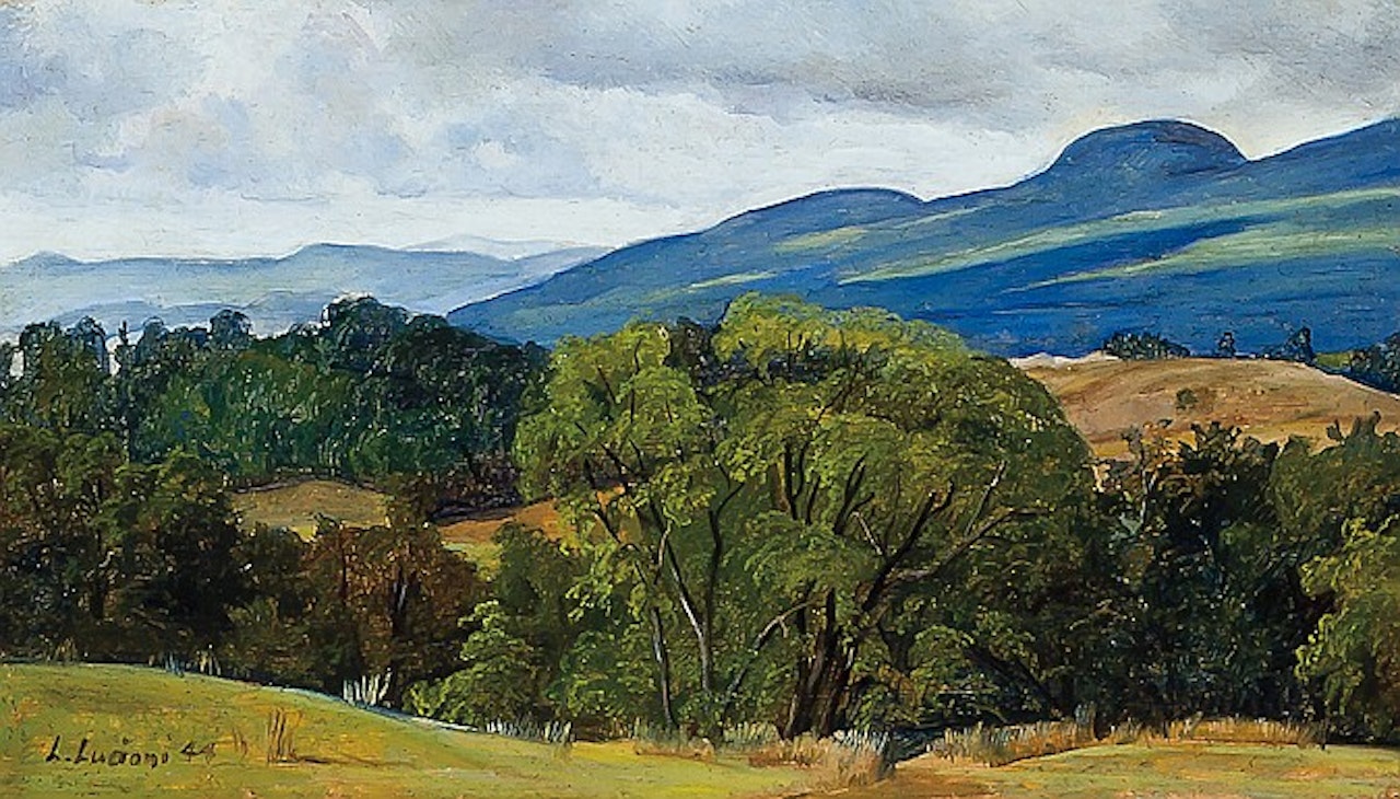 Mountains In Vermont by Luigi Lucioni