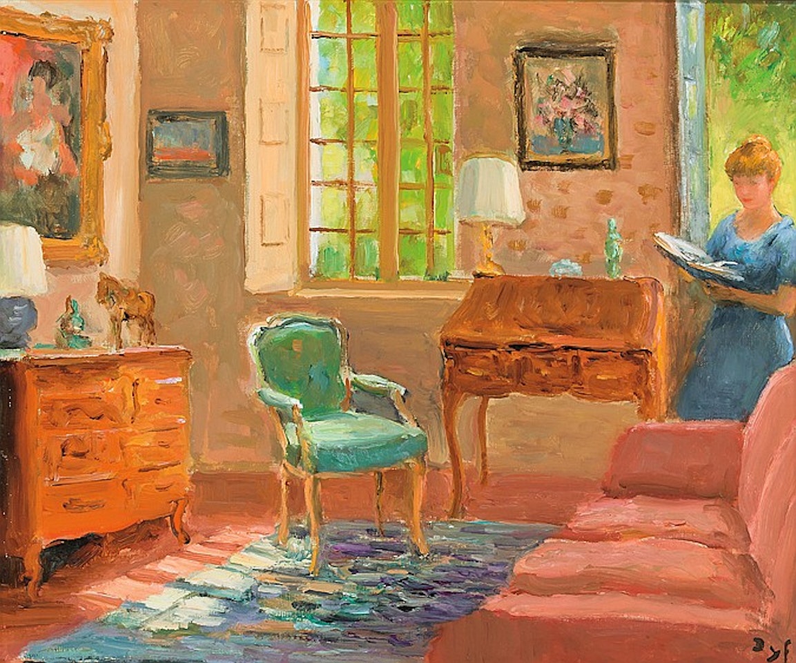 Le Salon De Bois D"Arcy by Marcel Dyf