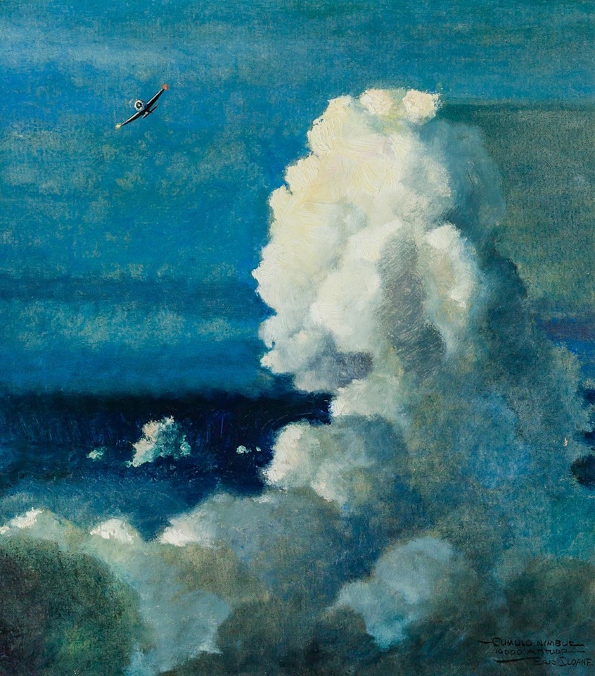 "Cumulo Nimbus 10,000 Altitude" by Eric Sloane
