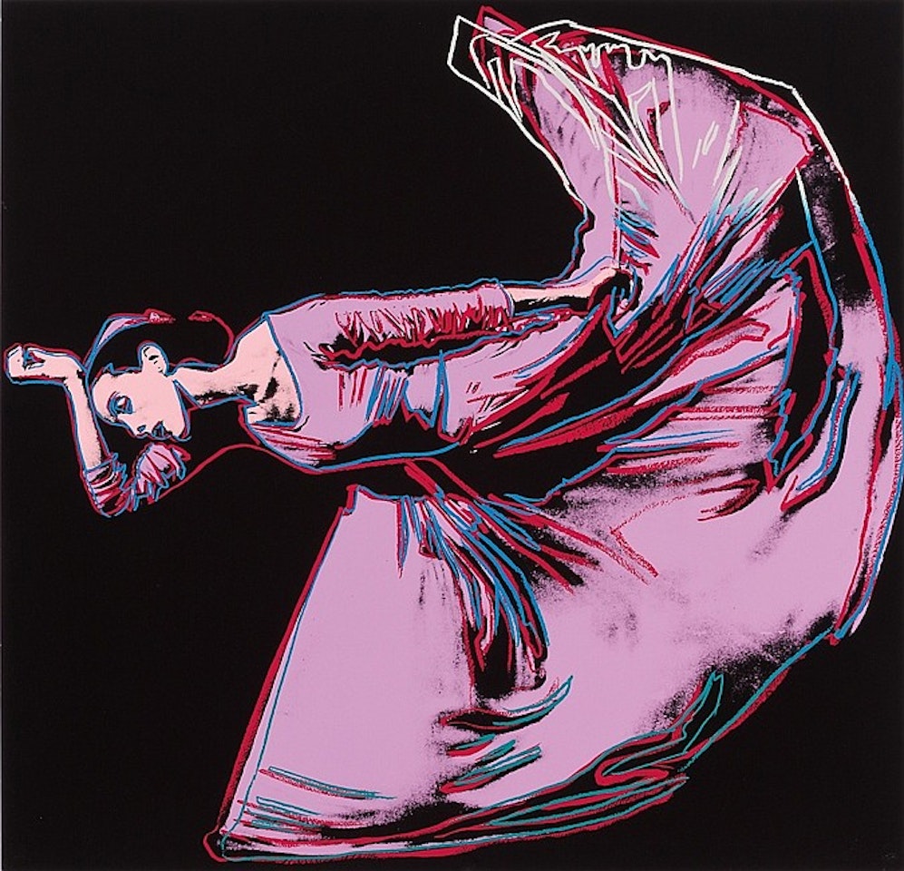 Martha Graham: Letter To The World (The Kick) by Andy Warhol