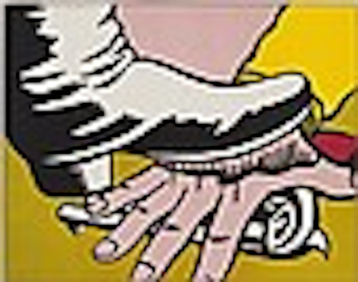 "Foot And Hand" by Roy Lichtenstein