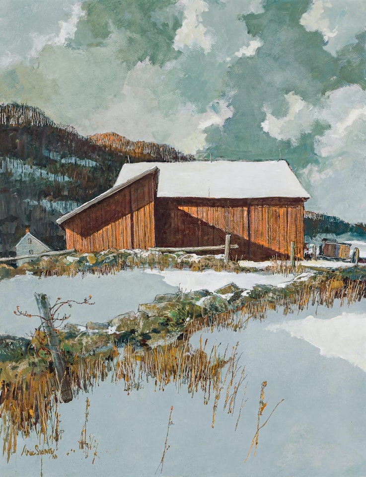 "New England Red," by Eric Sloane