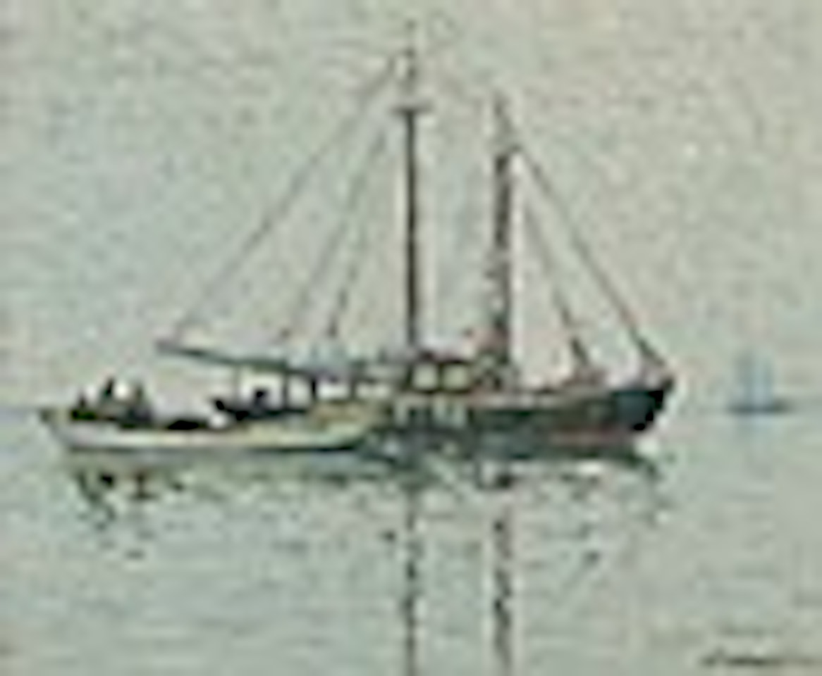 Fishing Boats by Aldro Thompson Hibbard
