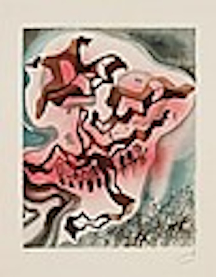 "Yea Though I Walk Through The Valley" (Aliyah Series) by Salvador Dali