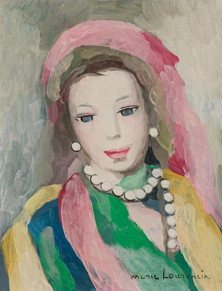 Jeune Femme by Marie Laurencin