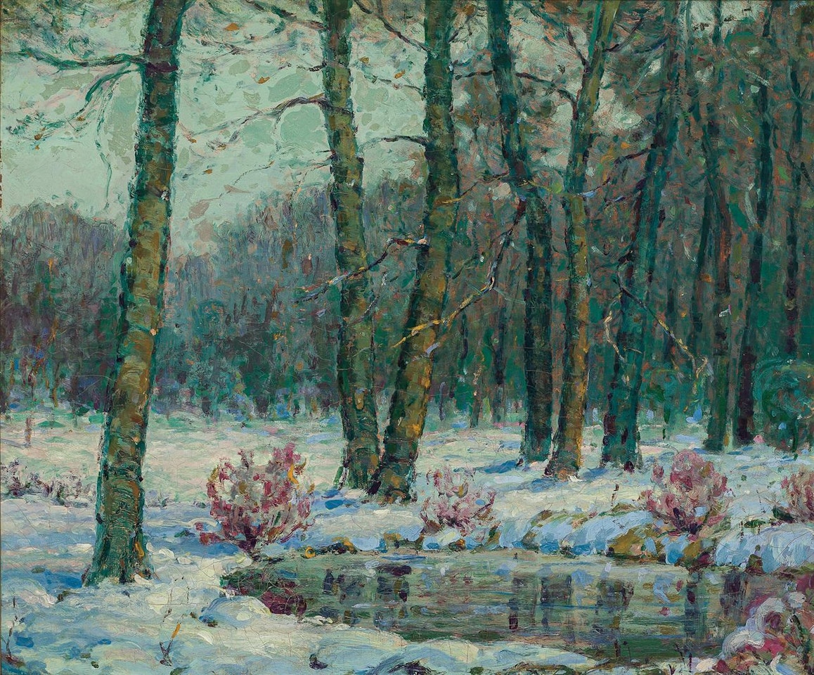 Trees in Winter by John Fabian Carlson