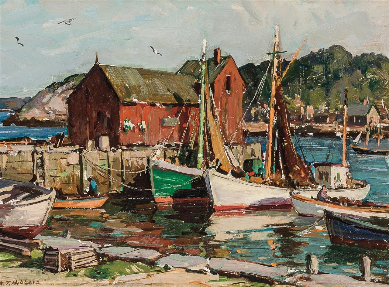 "Motif #1, Rockport" by Aldro Thompson Hibbard