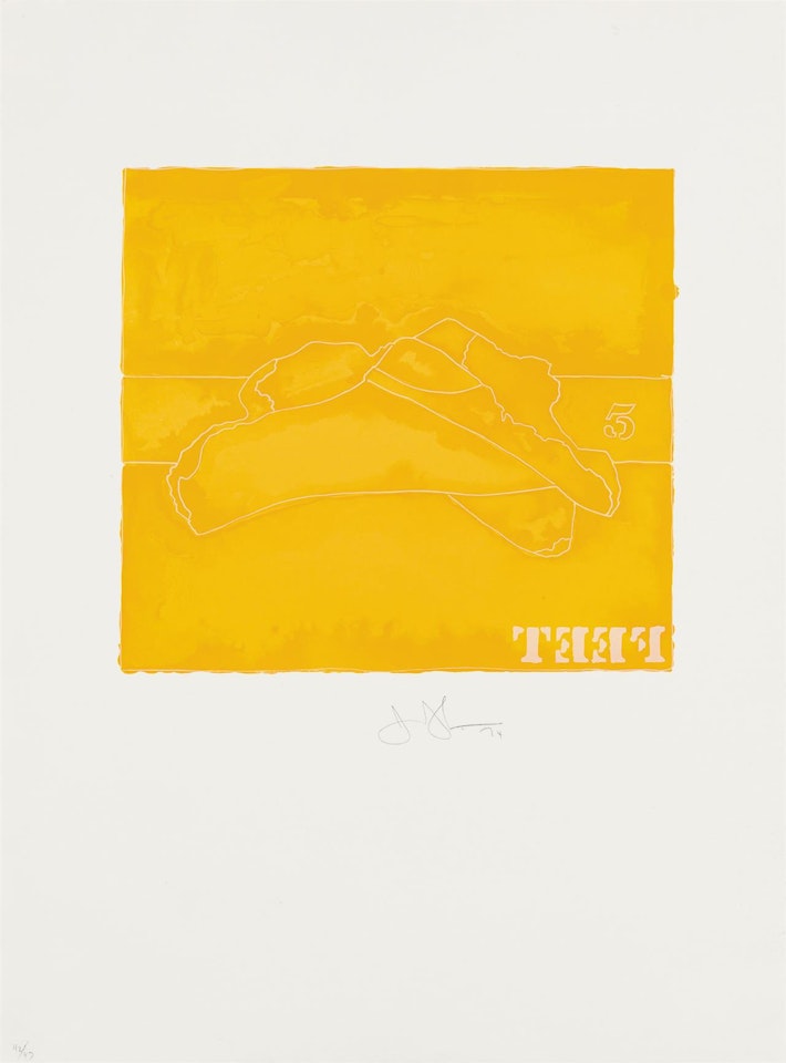 "Feet," from Casts from Untitled by Jasper Johns