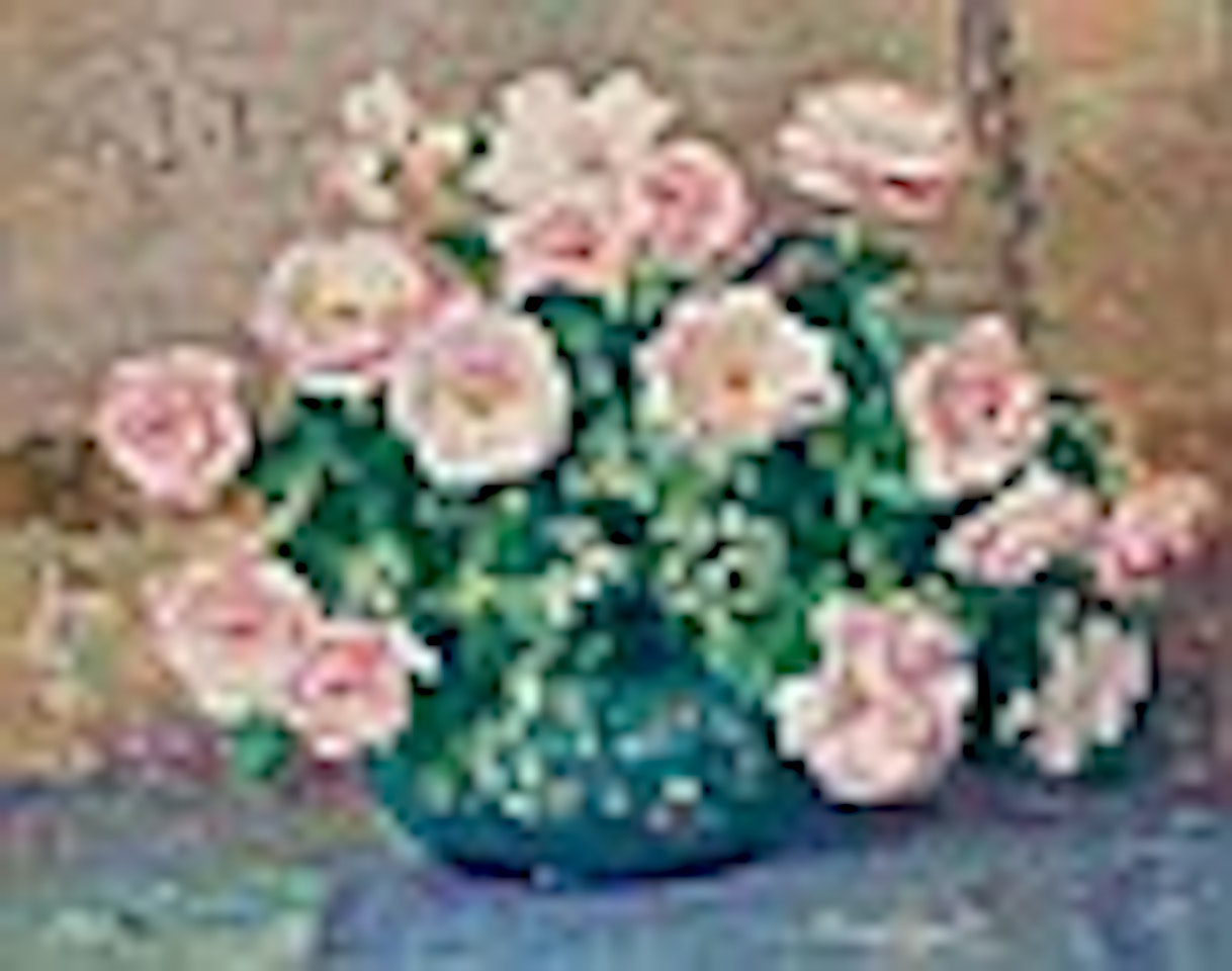 Pink Roses by Gifford Beal