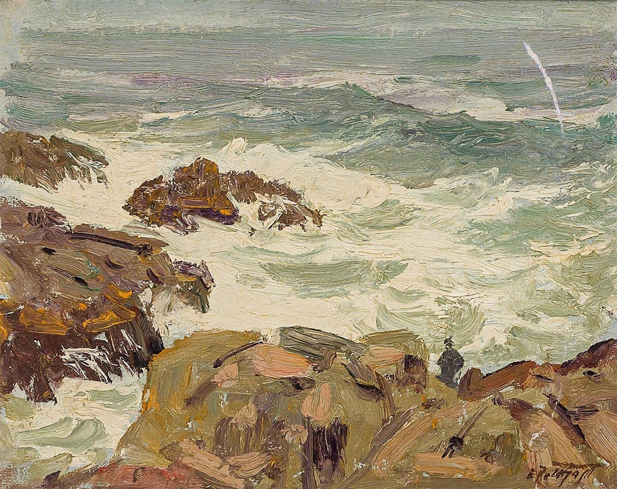 Rocky Coast by Edward Henry Potthast
