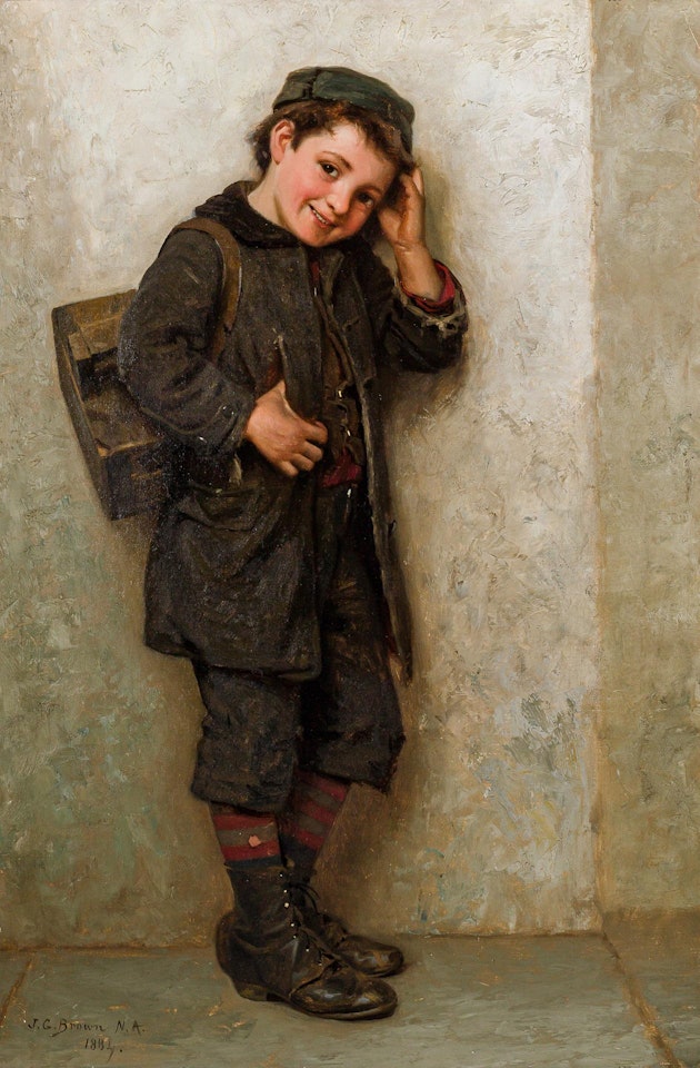 Shoeshine Boy by John George Brown