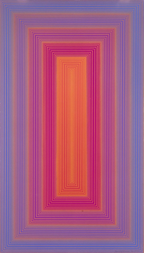 "Blue to Red Portal" by Richard Anuszkiewicz
