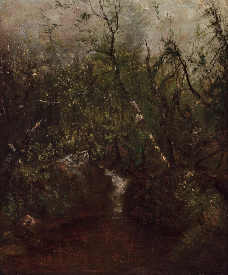 Woodland Stream by John Frederick Kensett