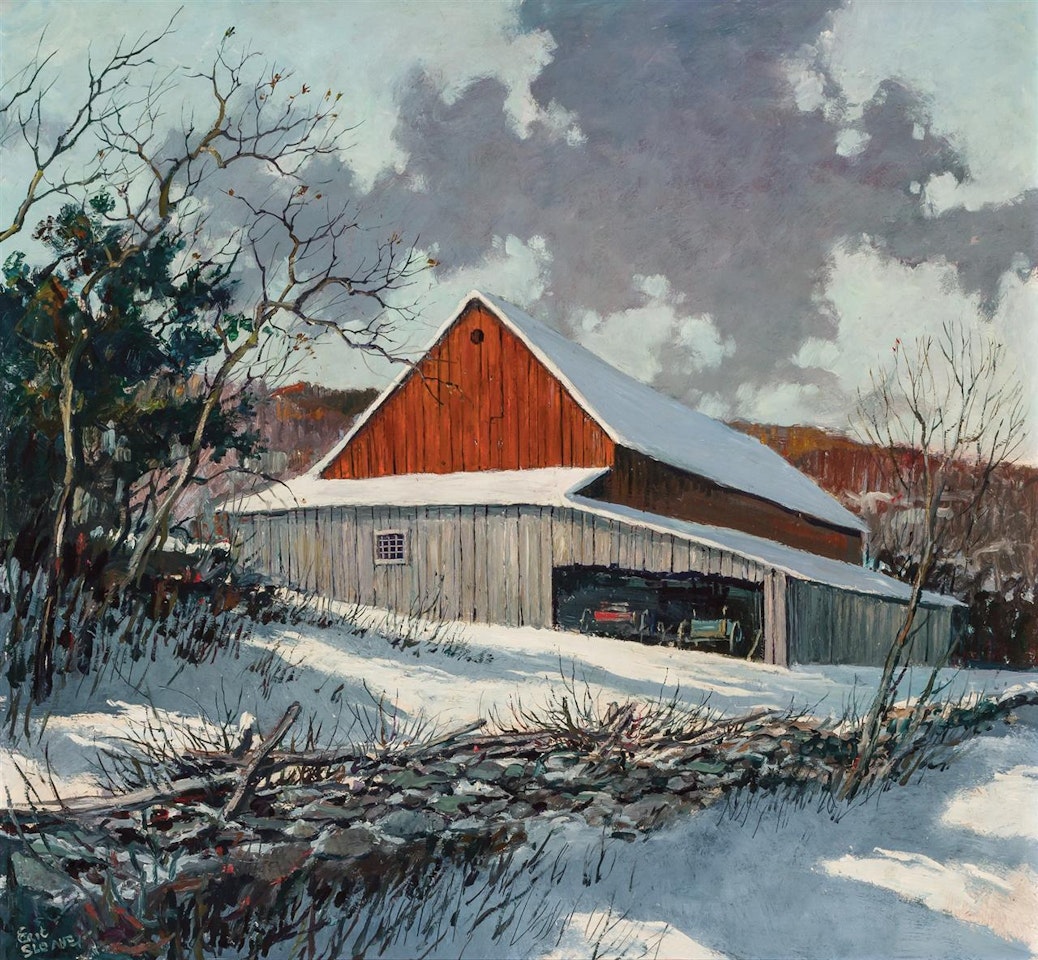 Winter Morning by Eric Sloane