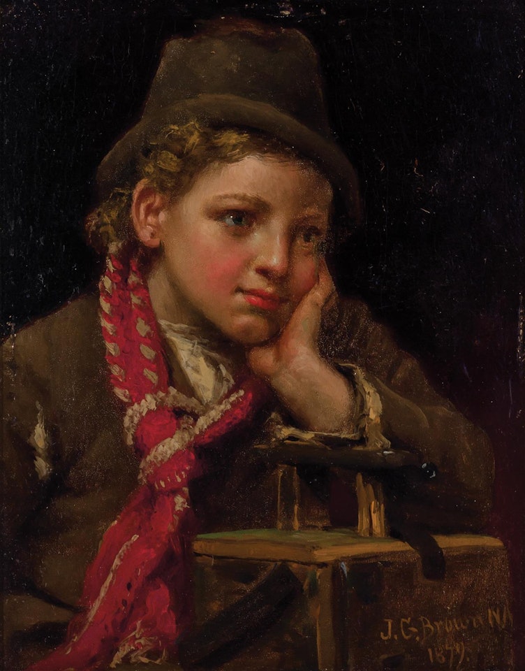 "Ready for Biz" by John George Brown