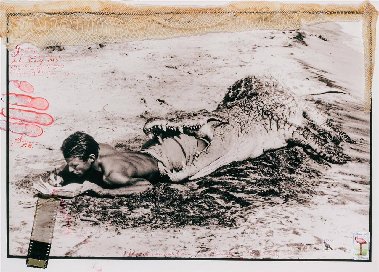 "I"ll Write Whenever I Can, Lake Rudolf," by Peter Beard