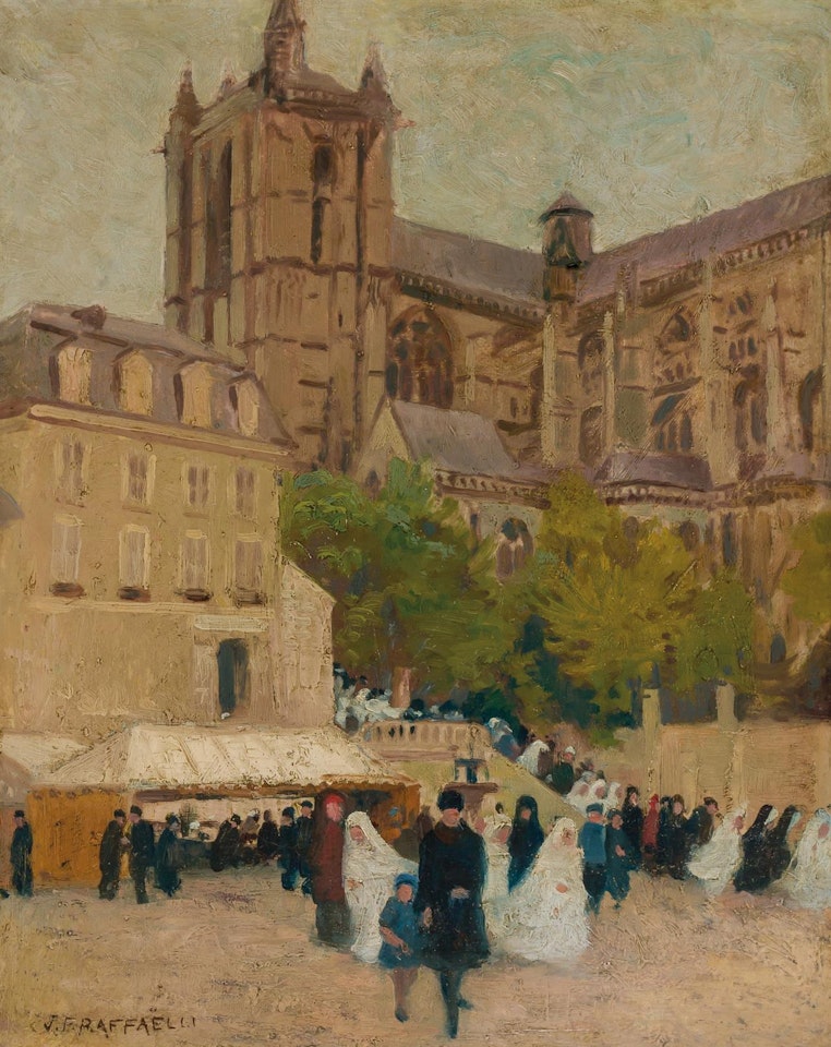 "Communion Day" by Jean Francois Raffaelli