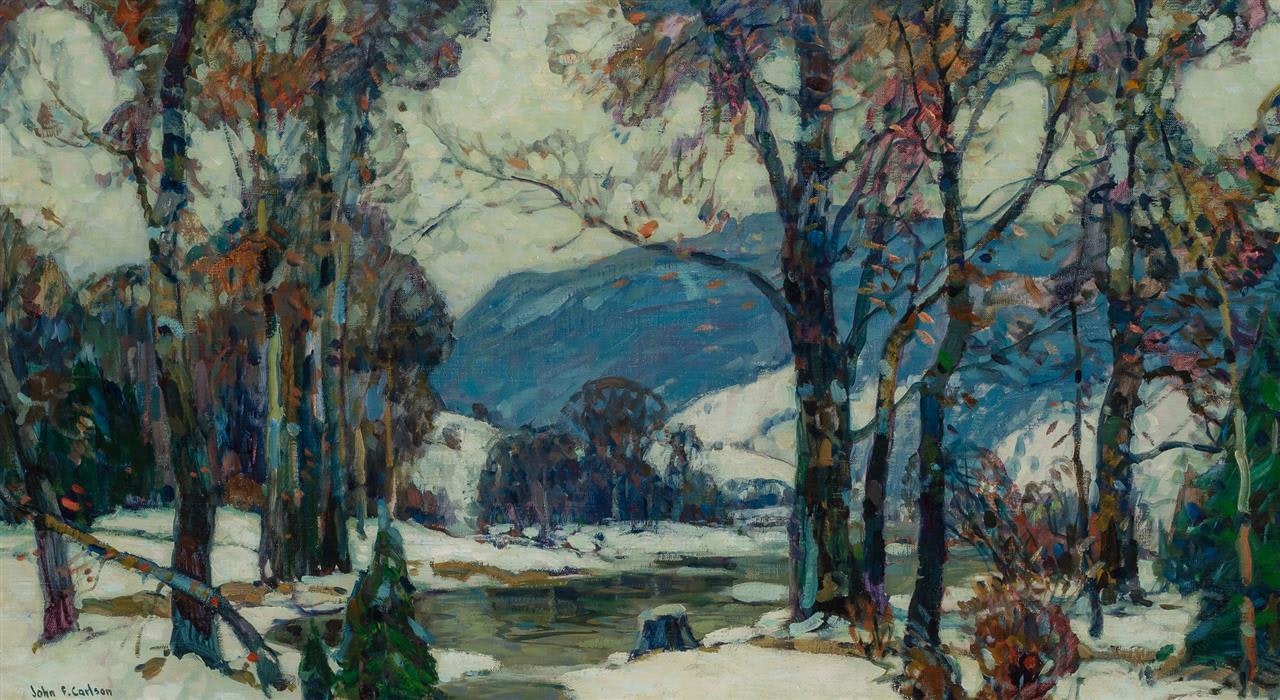 "Highland Snows" by John Fabian Carlson