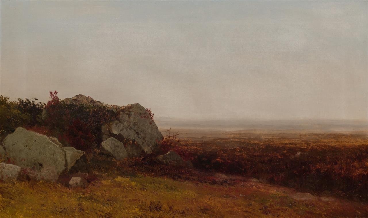 "The Coast Near Narragansett" by John Frederick Kensett