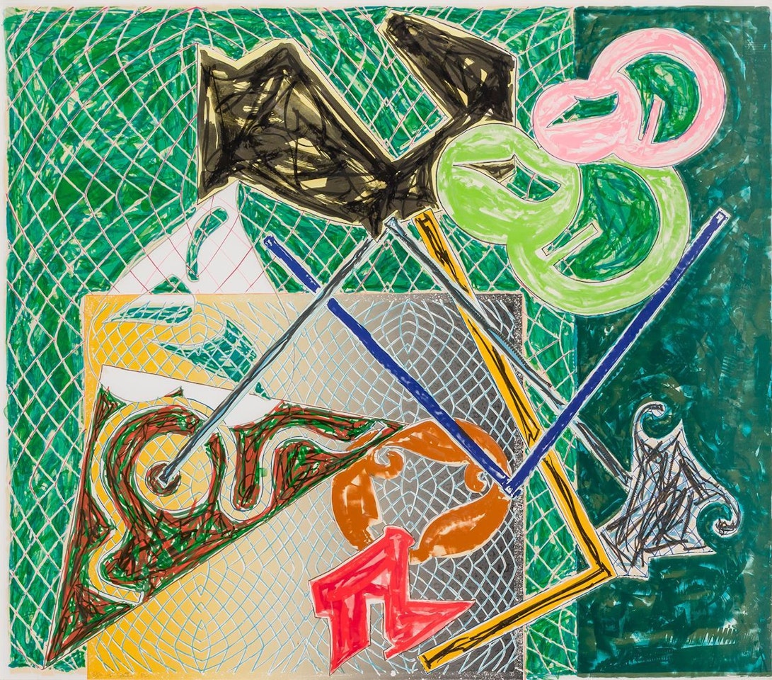 "Shards V" by Frank Stella