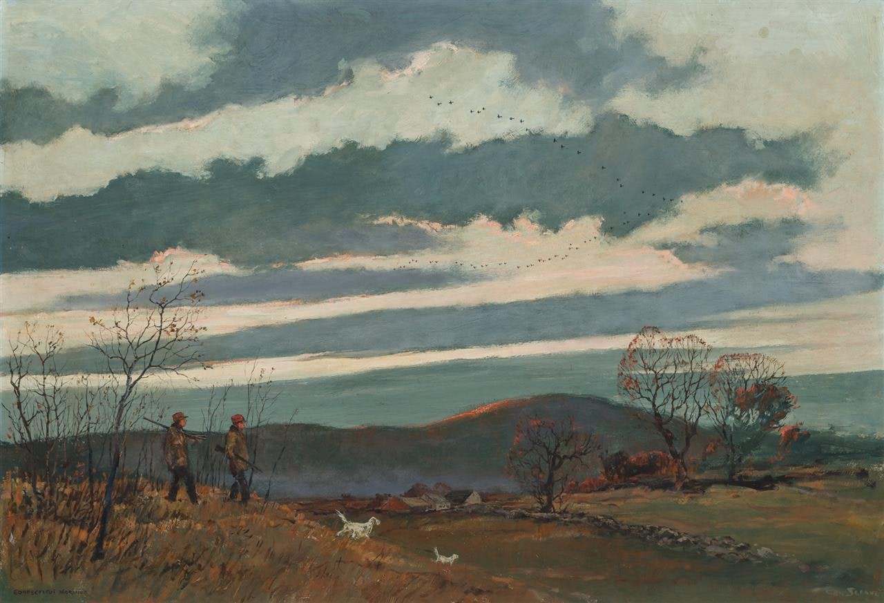"Connecticut Morning" by Eric Sloane