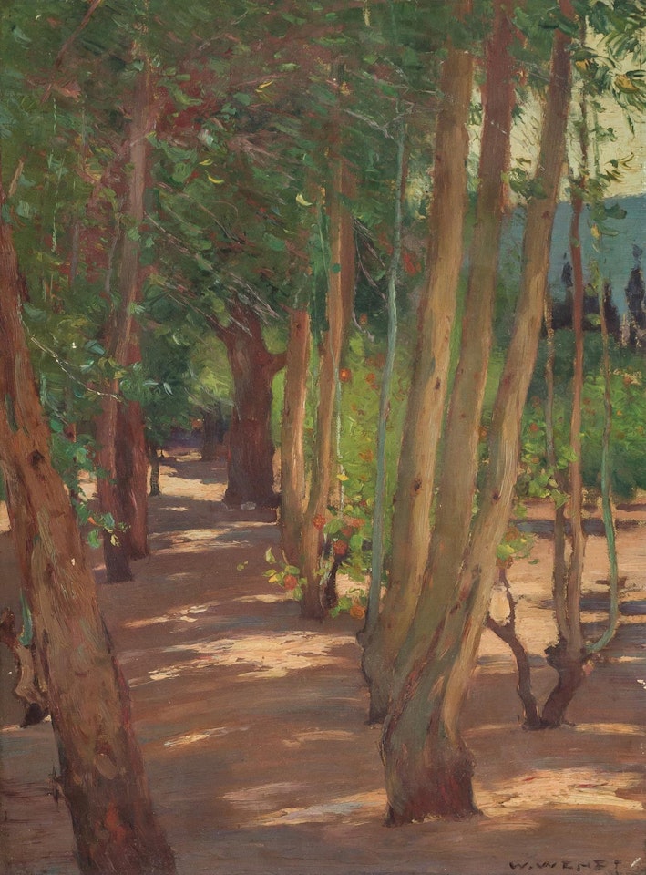 "In the Garish Light of Day, St. Ives, Cornwall" by William Wendt