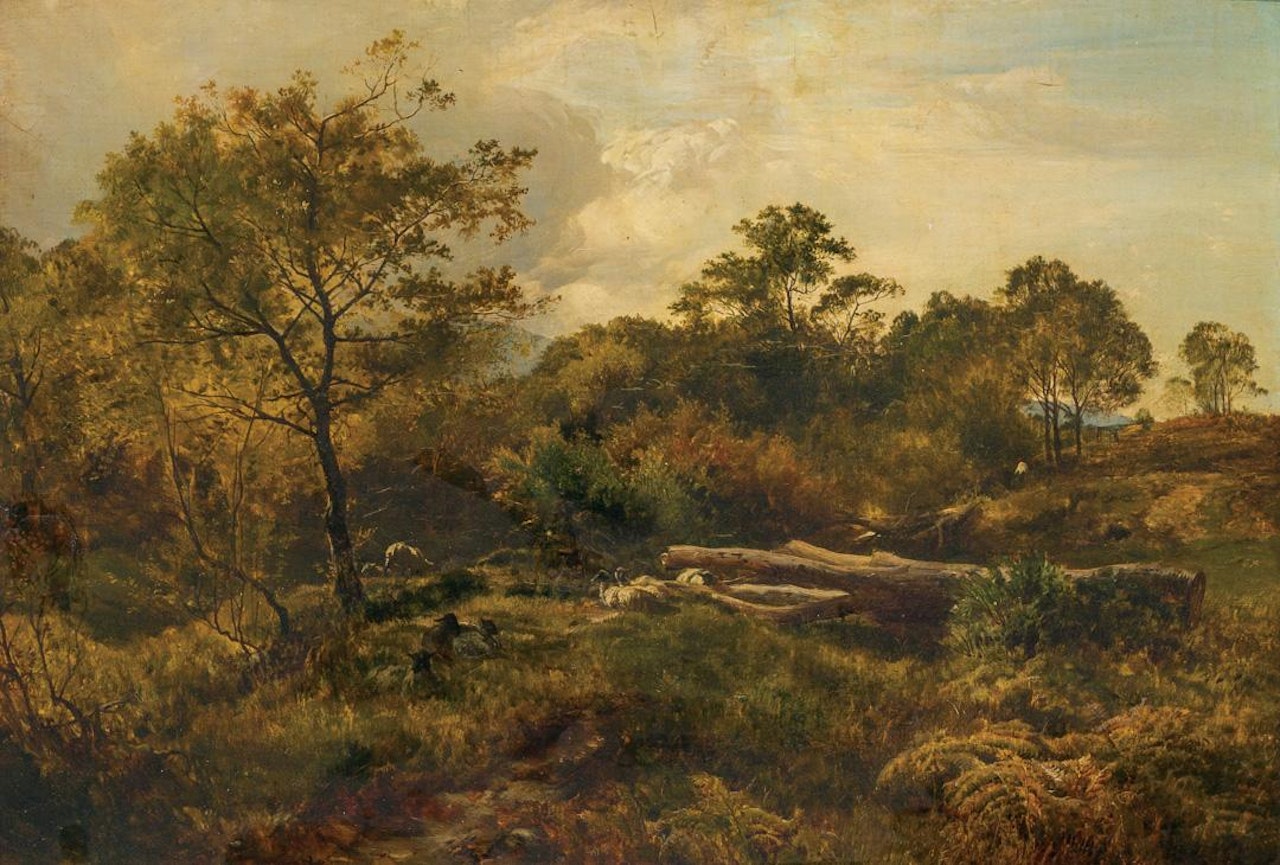 "Grazing" by Sidney Richard Percy