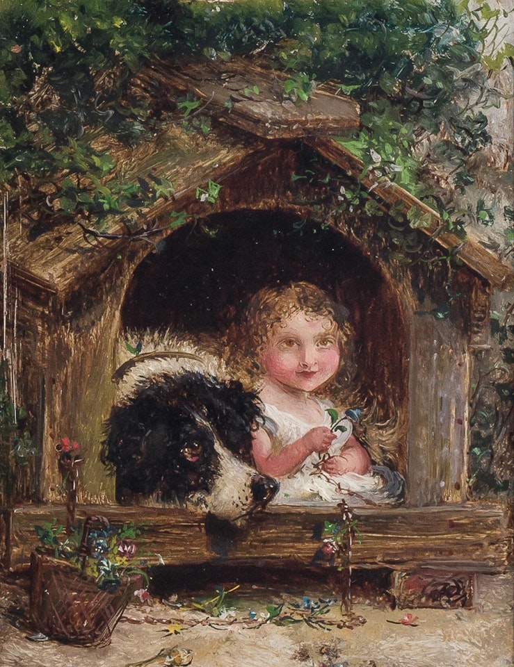 In the Dog House by Joseph Henry Sharp