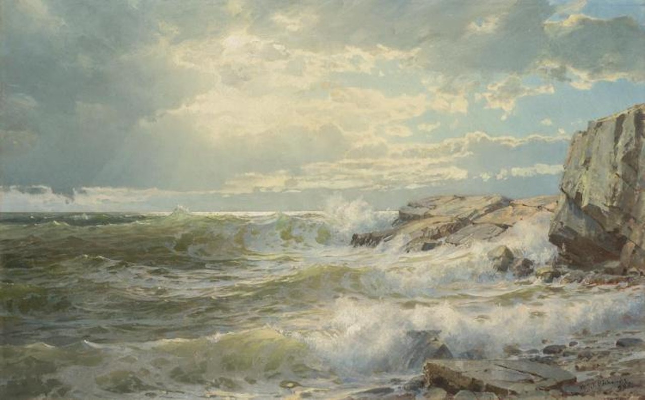 Off Conanicut by William Trost Richards