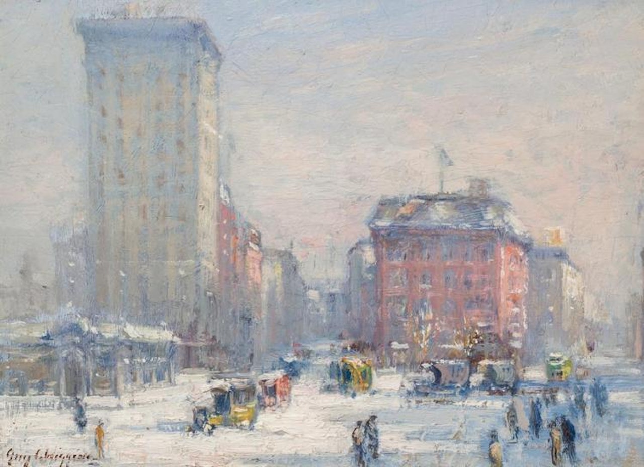 "The Circle, New York City" by Guy Carleton Wiggins
