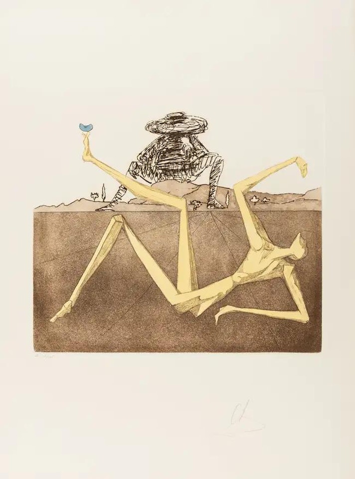 The Heart of Madness (Field 80-1J) by Salvador Dali