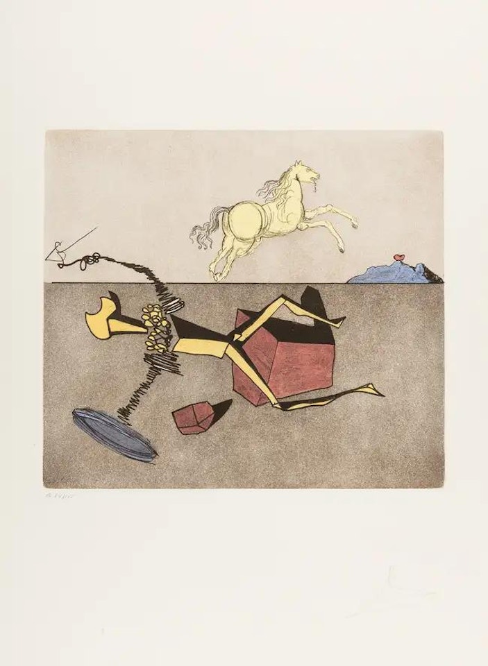 Aspiration (Field 80-1H) by Salvador Dali