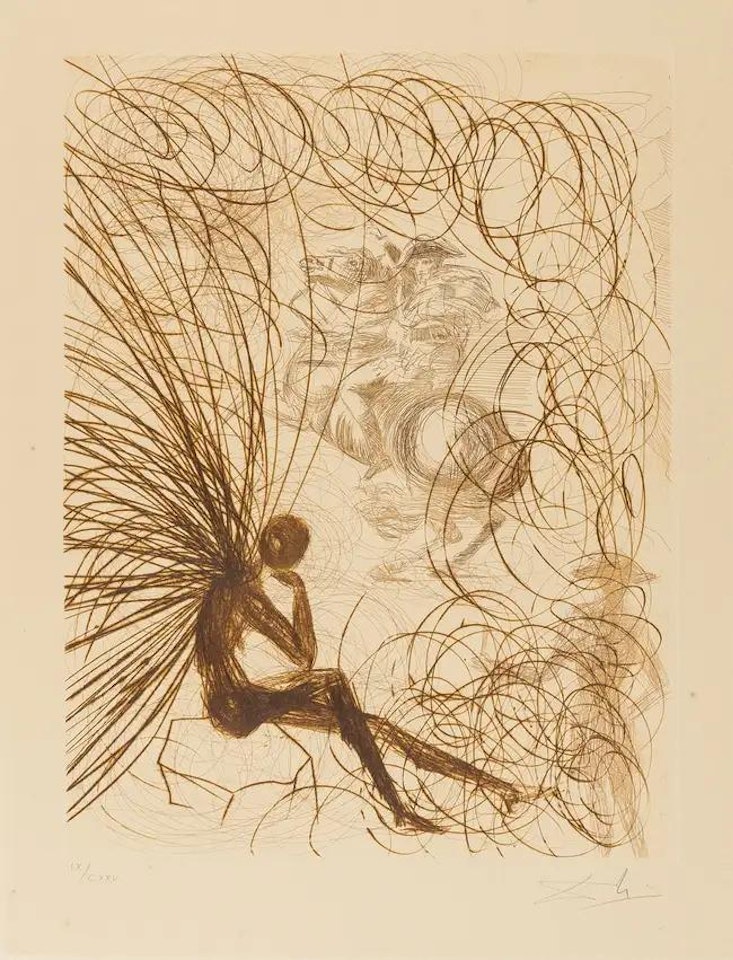 Napoleon (Field 70-8; M&L 430b) by Salvador Dali