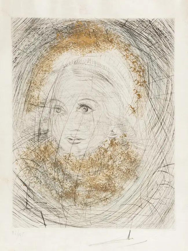 Faust (La Nuit de Warpurgis) (Field 69-1; M&L 298-308k) by Salvador Dali