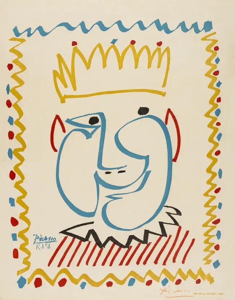 Tête de Roi by Pablo Picasso