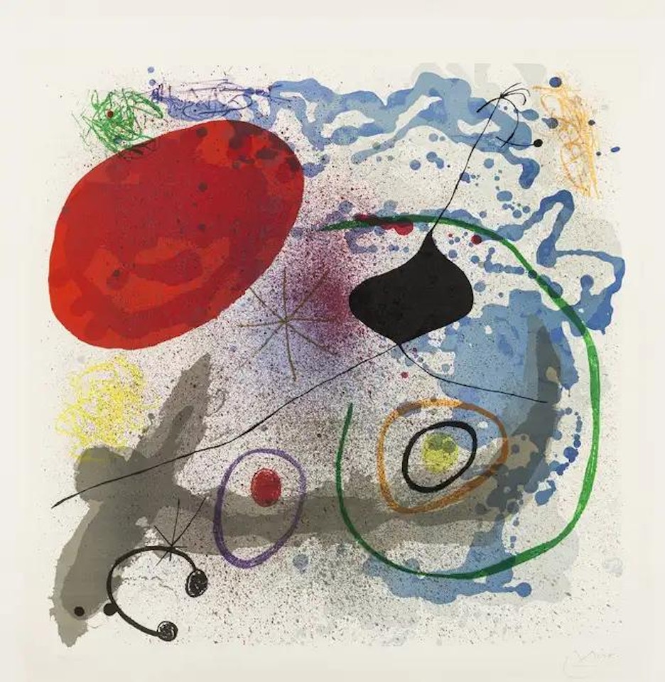 Beats II (Mourlot 569) by Joan Miró