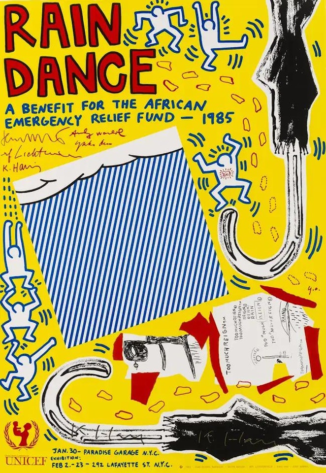A poster for Rain Dance; (Doring & von der Osten 25) by Various Artists