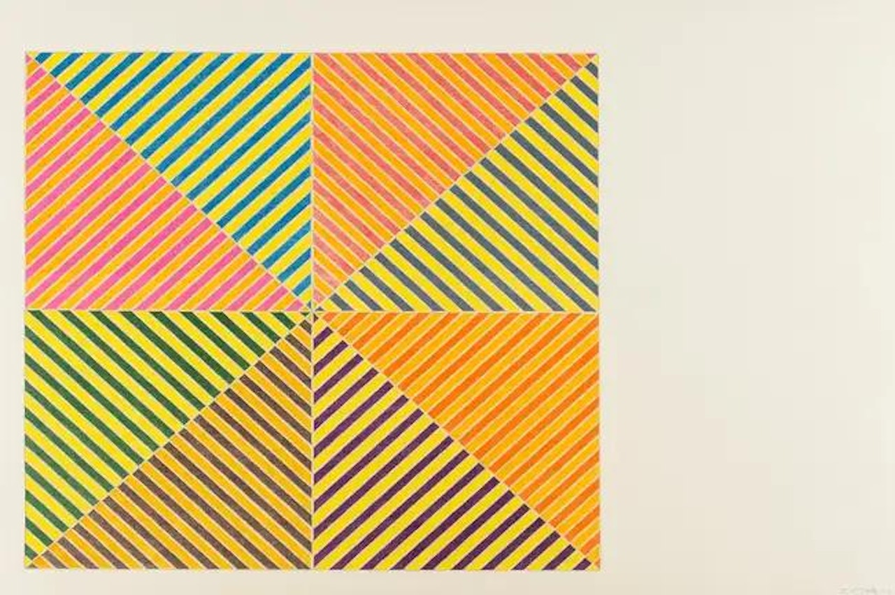 Sidi Ifni (Axsom 91) by Frank Stella
