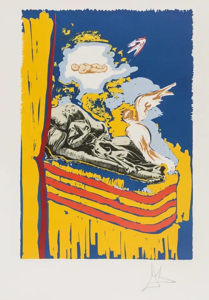 Tarot. The Immaculate Conception (M&L 1570; Field 79-12) by Salvador Dali