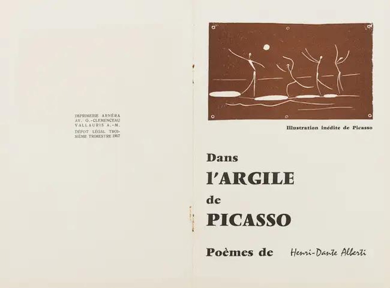 Jeu de ballon sur une plage (Baer 1046, Cramer 89) by Pablo Picasso