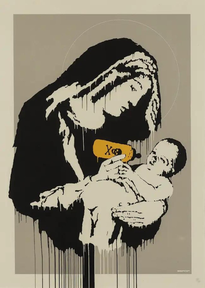 Toxic Mary by Banksy
