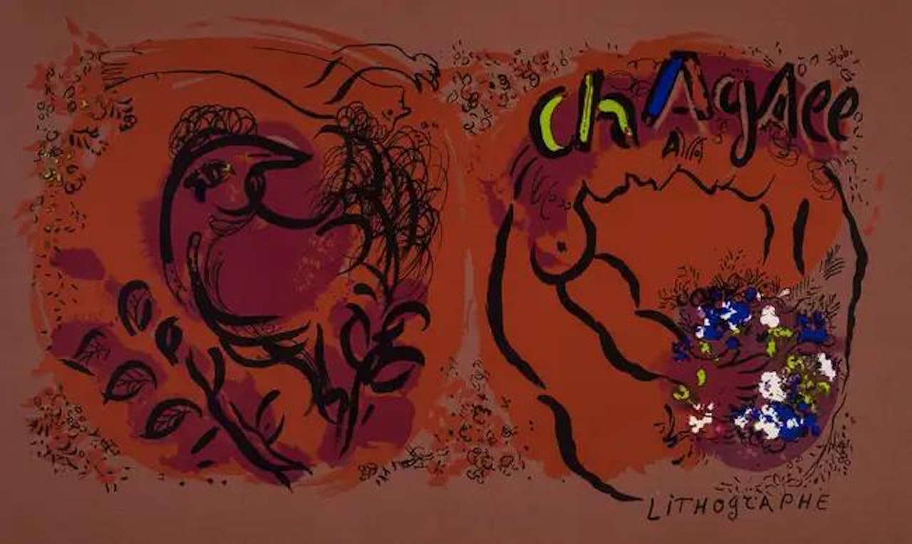 Couverture Jacquette (Mourlot 281) by Marc Chagall